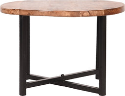 LABEL51 Dex Bijzettafel - Naturel - Mangohout - 60 cm