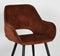 LABEL51 Eetkamerstoel Fer - Rust - Velours