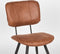 LABEL51 Eetkamerstoel Fos - Cognac - Leder