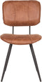 LABEL51 Eetkamerstoel Fos - Cognac - Leder