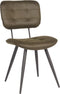 LABEL51 Eetkamerstoel Gus - Army green - Microfiber