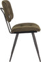 LABEL51 Eetkamerstoel Gus - Army green - Microfiber