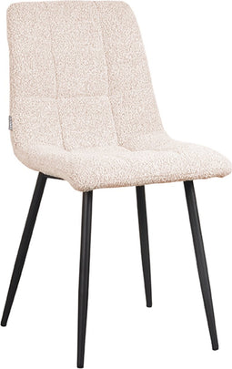 LABEL51 Eetkamerstoel Juul - Naturel - Stof