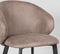 LABEL51 Eetkamerstoel Logan - Taupe - Micro Suede