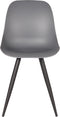 LABEL51 Eetkamerstoel Monza - Antraciet - Kunststof