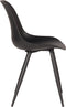 LABEL51 Eetkamerstoel Monza - Zwart - Kunststof