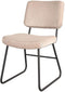 LABEL51 Eetkamerstoel Noah - Naturel - Ribcord