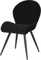 LABEL51 Eetkamerstoel Sky - Zwart - Teddy