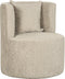 LABEL51 Evy Fauteuil - Naturel - Fluweel - 65 cm - -