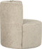 LABEL51 Evy Fauteuil - Naturel - Fluweel - 65 cm - -