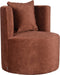 LABEL51 Evy Fauteuil - Oranje - Velours - 65 cm