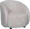 LABEL51 Fauteuil Alby - Stof Naturel - 84x82x79cm - Zithoogte 44cm