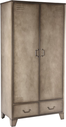 LABEL51 Fence Bergkast - Grijs - Metaal - 2-Deurs