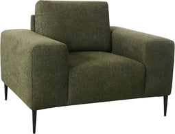 LABEL51 Ferraro Bank - Groen - Boucle - 1-Zits - -