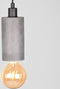 LABEL51 Fresco Hanglamp - Grijs - Beton - 1-Lichts