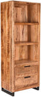 LABEL51 Glasgow Boekenkast - Naturel - Mangohout - Boekenkast