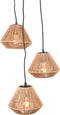 LABEL51 Ibiza Hanglamp - Naturel - Jute - 3-Lichts