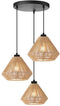LABEL51 Ibiza Hanglamp - Naturel - Jute - 3-Lichts