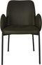 LABEL51 Jari Eetkamerstoel - Groen - Microfiber