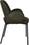 LABEL51 Jari Eetkamerstoel - Groen - Microfiber