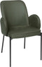 LABEL51 Jari Eetkamerstoel - Groen - Microfiber