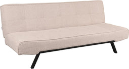 LABEL51 King Slaapbank - Naturel - Boucle - King | Zwarte Poot - -