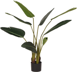 LABEL51 Kunstplant Strelitzia 70x70x100 cm - Groen - Kunststof