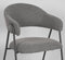LABEL51 Lowen Eetkamerstoel - Grijs - Boucle - Stoel - Normale eetkamerstoel