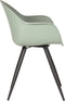 LABEL51 Luca Eetkamerstoel - Groen - Kunststof - Stoel - Kuipstoel