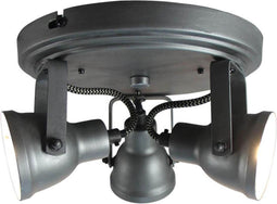 LABEL51 Max led Spot - Grijs - Metaal - 3 Lichts