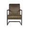 LABEL51 Milo Fauteuil - Groen - Microfiber - -