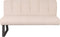 LABEL51 Modula Eetkamerbank - Naturel - Boucle - 3-Zits