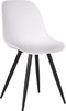 LABEL51 Monza Eetkamerstoel - Wit - Kunststof - Stoel - Kuipstoel