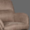 LABEL51 Moss Fauteuil - Bruin - Micro Suede - -