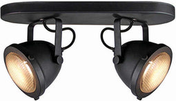 LABEL51 Moto Spot - Zwart - Metaal - 2 Lichts