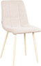 LABEL51 Nino Eetkamerstoel - Naturel - Boucle - Stoel - Normale eetkamerstoel