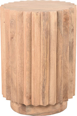 LABEL51 Novan Bijzettafel - Bruin - Mangohout - 35 cm