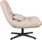 LABEL51 Nox Fauteuil - Naturel - Boucle - -