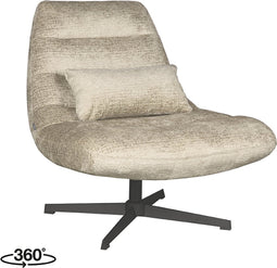 LABEL51 Nox Fauteuil - Naturel - Elegance - -