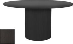 LABEL51 Oliva Eetkamertafel - Zwart - Eiken - 150-200 cm - Uitschuifbaar