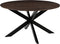LABEL51 Otis Eetkamertafel - Bruin - Mangohout - 130 cm - Rond