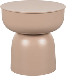 LABEL51 Pax Bijzettafel - Bruin - Metaal - 35 cm