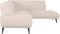 LABEL51 Pesaro Hoekbank - Naturel - Boucle - Rechts