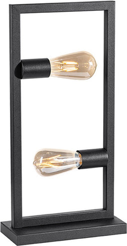 LABEL51 Quadrato Tafellamp - Zwart - Metaal