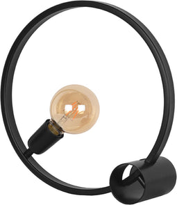 LABEL51 Ring Tafellamp - Zwart - Metaal
