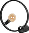 LABEL51 Ring Tafellamp - Zwart - Metaal