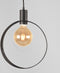 LABEL51 Ronda Hanglamp - Zwart - Metaal - 1-Lichts