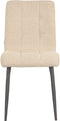 LABEL51 Sam Eetkamerstoel - Naturel - Boucle - Stoel - Normale eetkamerstoel