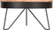 LABEL51 Saran Salontafel - Zwart - Mangohout - 80 cm