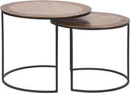 LABEL51 Set Circle Salontafel - Multi - Metaal